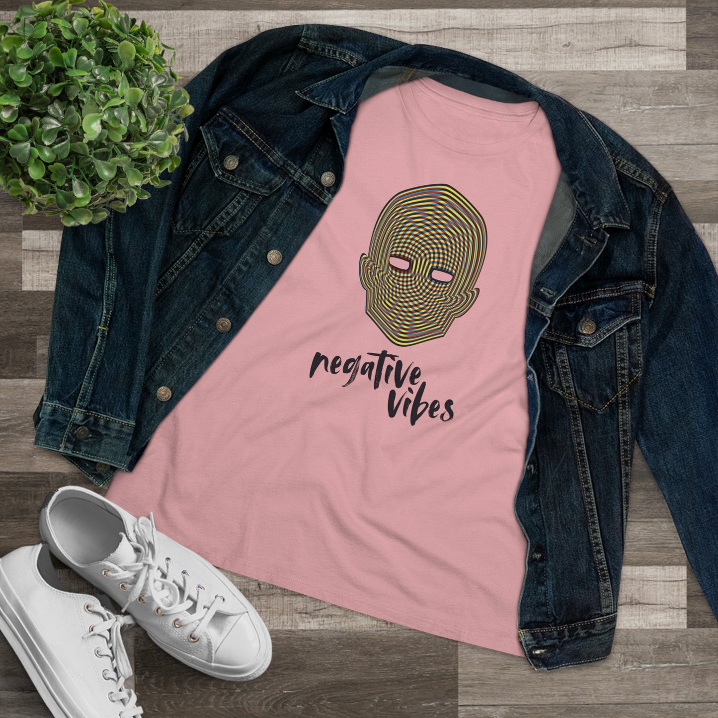 Negative Vibes Women's Premium Tee