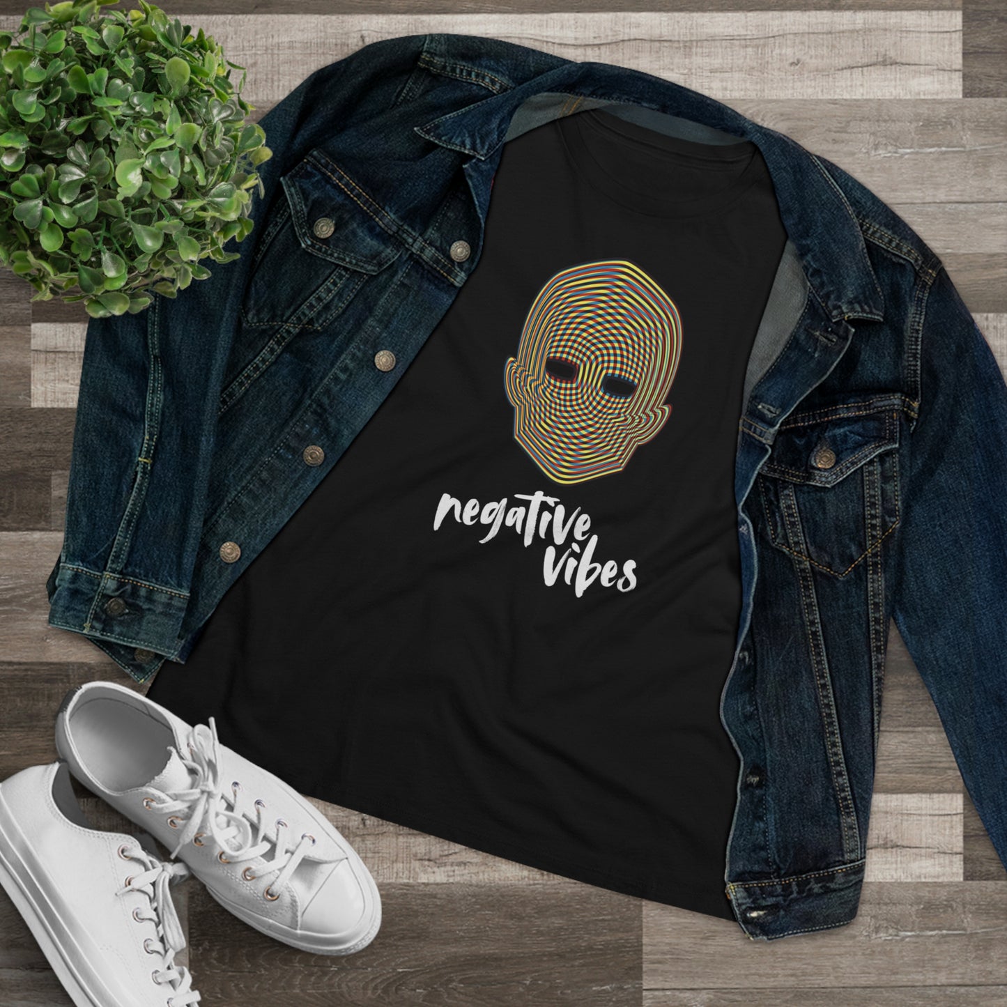 Negative Vibes Women's Premium Tee